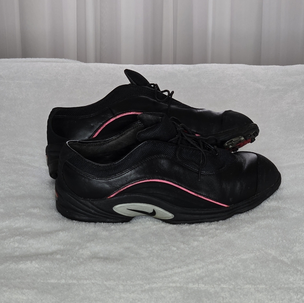 Nike Air Zoom Tiger Woods Golf Shoes. Black/Varsity Red